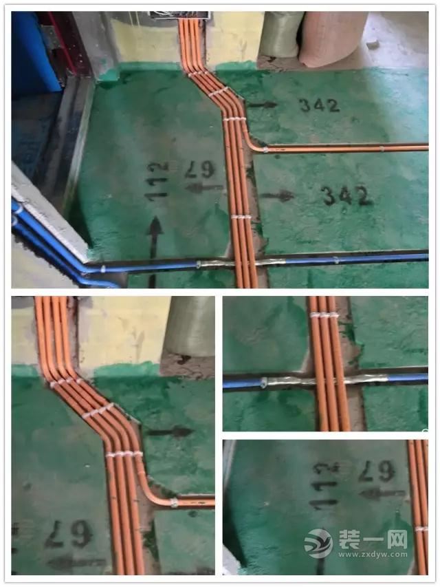 强弱电交叉处使用抗干扰金属过桥弯,强弱电平行距离大于50cm